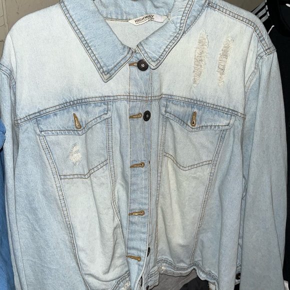 Highway Jackets & Blazers - Light Blue Denim Jacket